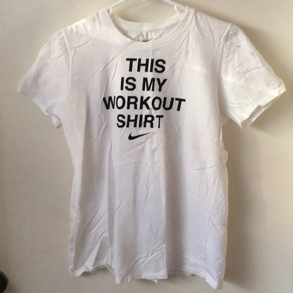 This is my workout shirt